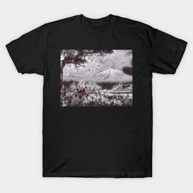 Armenian Masis Ararat T-Shirt by doniainart